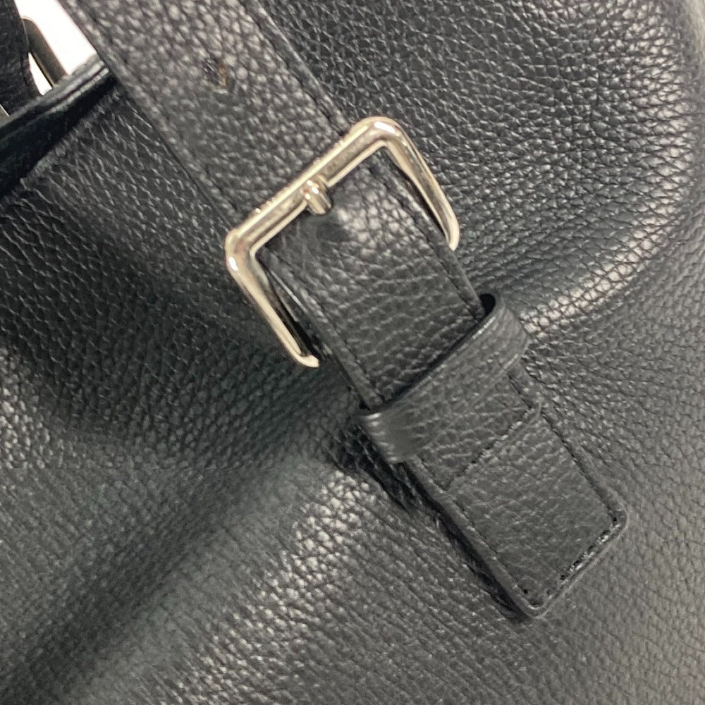 LOUIS VUITTON Shoulder Bag M50086�@ Taurillon Clemence Leather black shoulder bag Hippo voyage mens Used Authentic