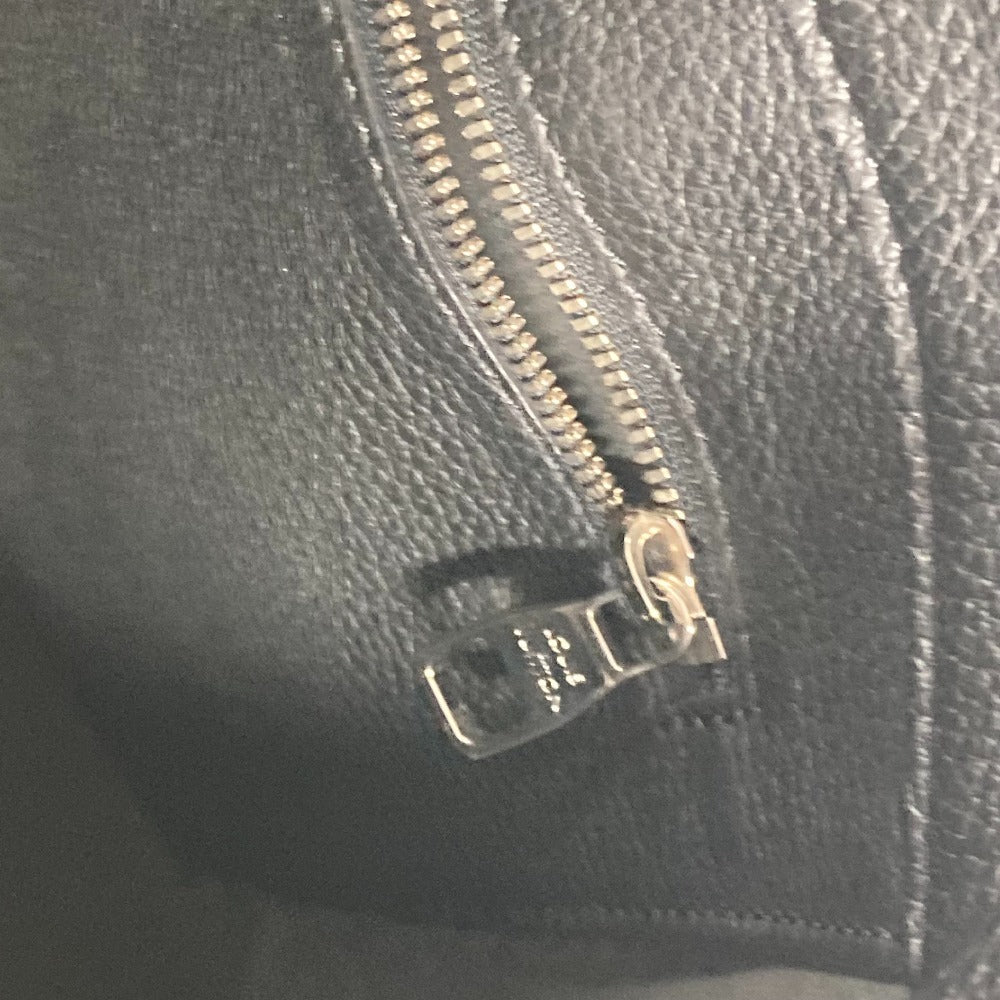 LOUIS VUITTON Shoulder Bag M50086�@ Taurillon Clemence Leather black shoulder bag Hippo voyage mens Used Authentic