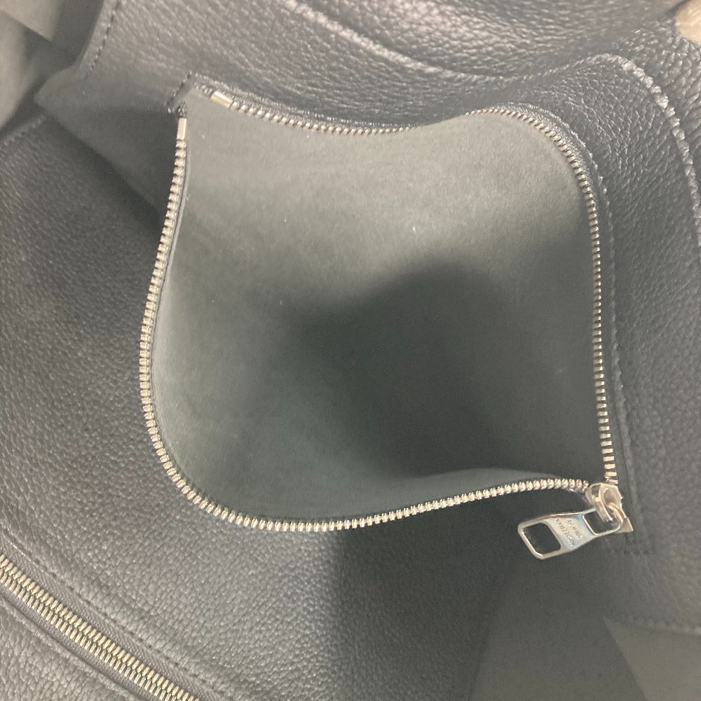 LOUIS VUITTON Shoulder Bag M50086�@ Taurillon Clemence Leather black shoulder bag Hippo voyage mens Used Authentic
