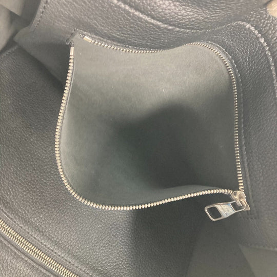 LOUIS VUITTON Shoulder Bag M50086�@ Taurillon Clemence Leather black shoulder bag Hippo voyage mens Used Authentic