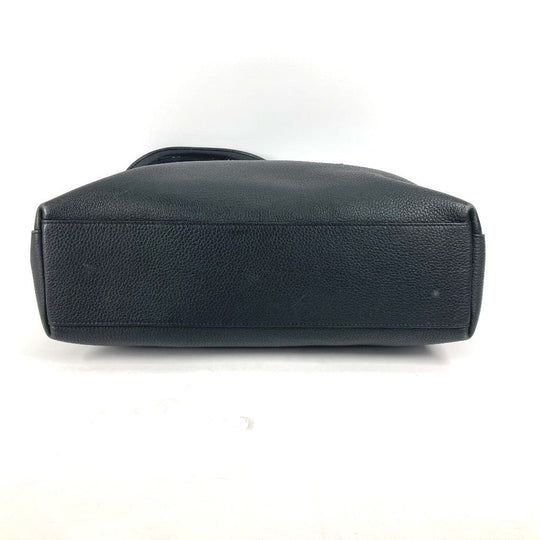 LOUIS VUITTON Shoulder Bag M50086�@ Taurillon Clemence Leather black shoulder bag Hippo voyage mens Used Authentic