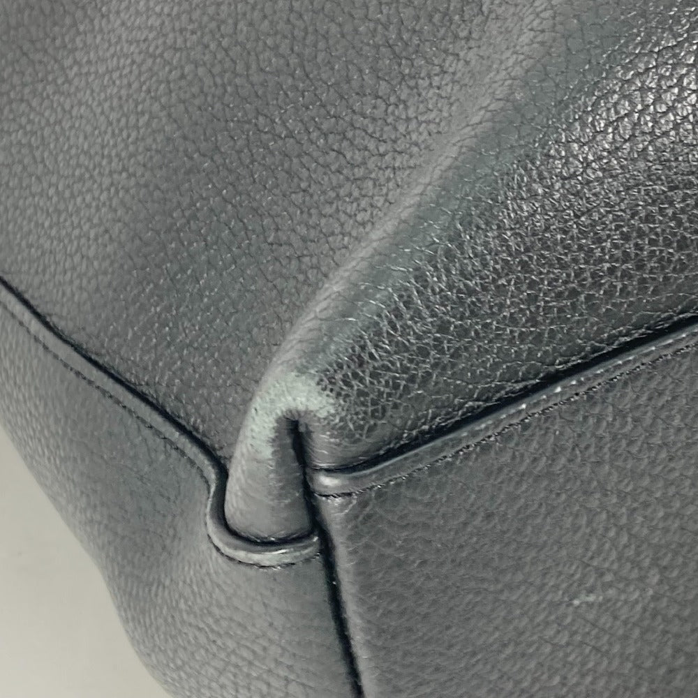 LOUIS VUITTON Shoulder Bag M50086�@ Taurillon Clemence Leather black shoulder bag Hippo voyage mens Used Authentic