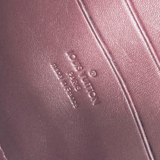 LOUIS VUITTON Clutch bag M91547 Monogram Vernis purple Monogram Vernis Rossmore PM Women Used Authentic