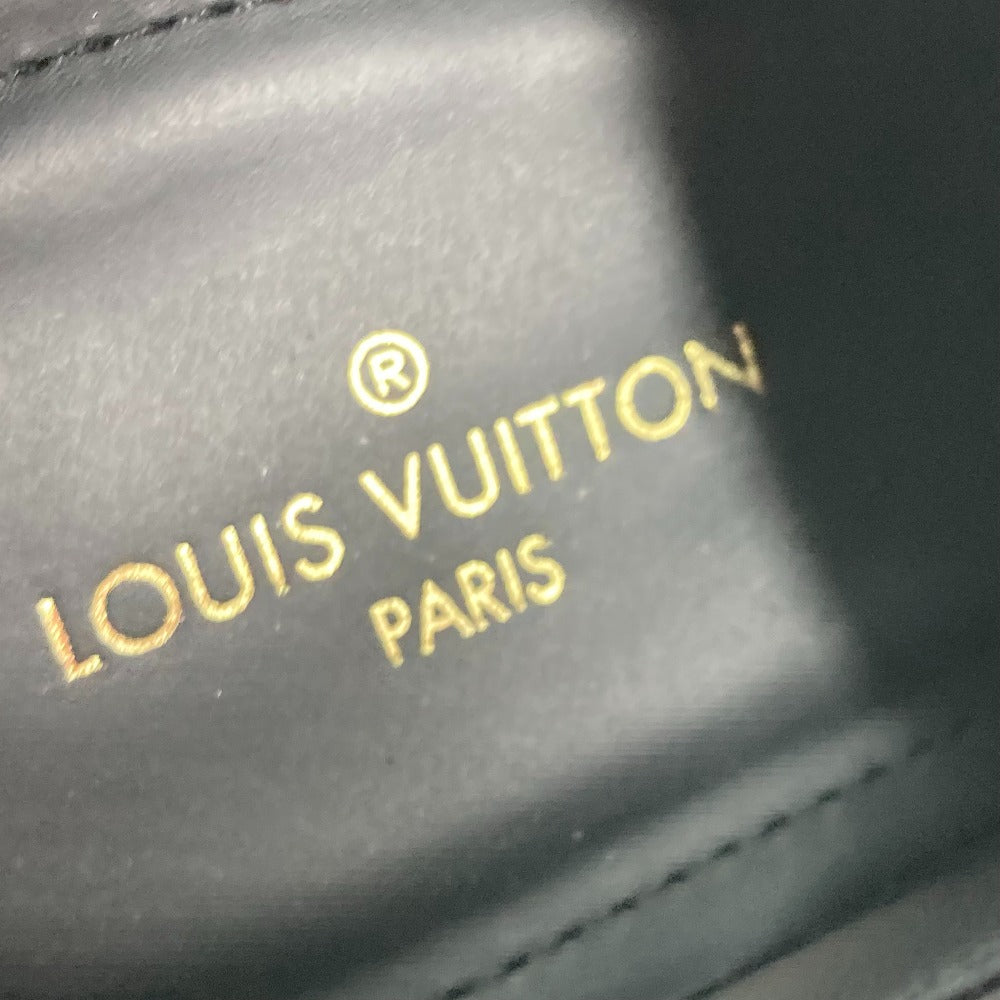 LOUIS VUITTON Dress shoes Leather, Denim Navy denim mens 5 Used Authentic