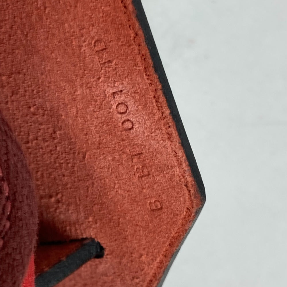 HERMES Shoulder Bag Toile H, Vash Hunter Red With porch Herbag Zip PM