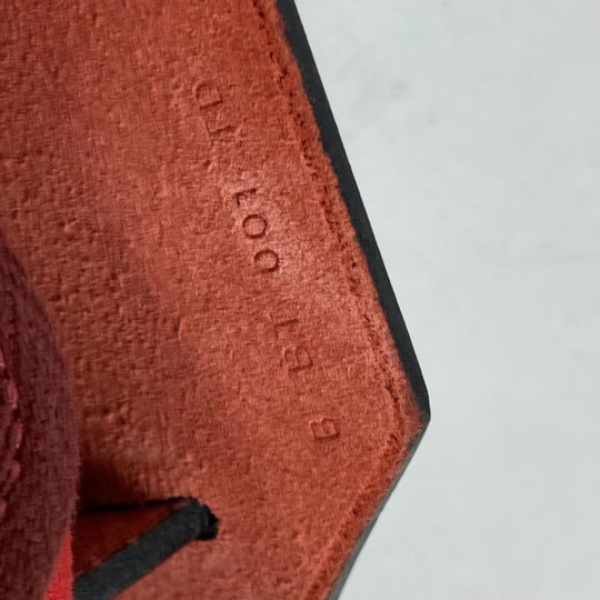 HERMES Shoulder Bag Toile H, Vash Hunter Red With porch Herbag Zip PM