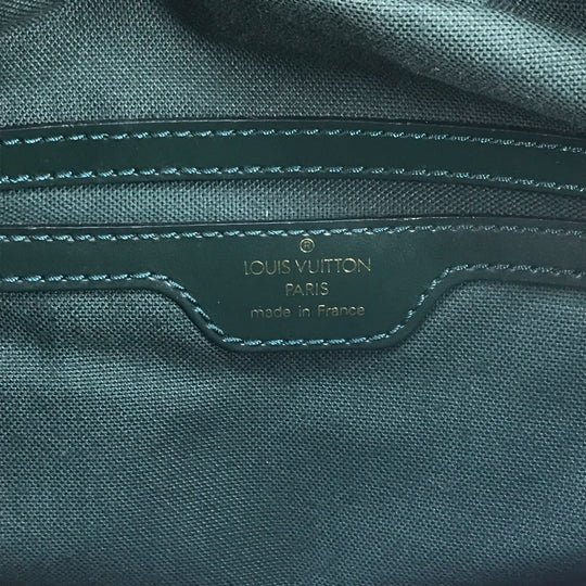 LOUIS VUITTON Shoulder Bag M30154 Taiga Leather green Taiga Reporter PM mens Used Authentic