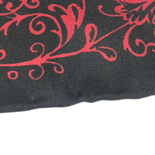 Dior scarf silk black logo paisley Women Used Authentic