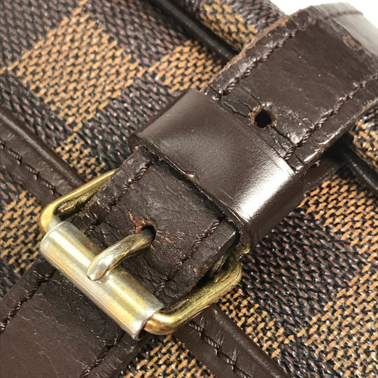 LOUIS VUITTON Shoulder Bag  N48081 Damier canvas Brown Damier Saumur 30 Women Used Authentic
