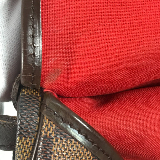 LOUIS VUITTON Shoulder Bag  N48081 Damier canvas Brown Damier Saumur 30 Women Used Authentic