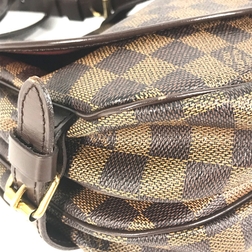LOUIS VUITTON Shoulder Bag  N48081 Damier canvas Brown Damier Saumur 30 Women Used Authentic