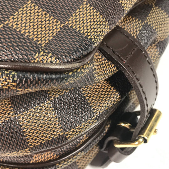 LOUIS VUITTON Shoulder Bag  N48081 Damier canvas Brown Damier Saumur 30 Women Used Authentic