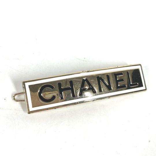 CHANEL Valletta metal gold B21B logo Women Secondhand Authentic