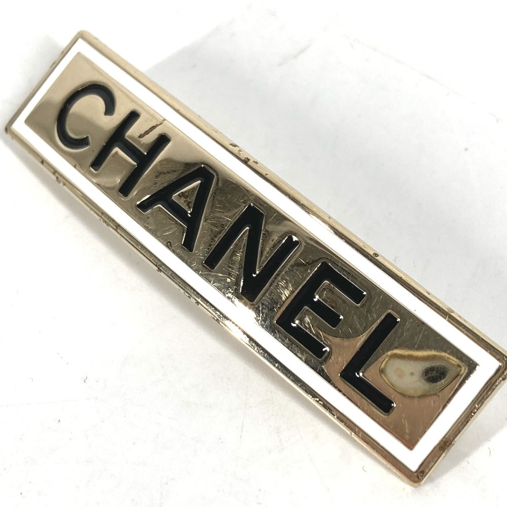 CHANEL Valletta metal gold B21B logo Women Secondhand Authentic