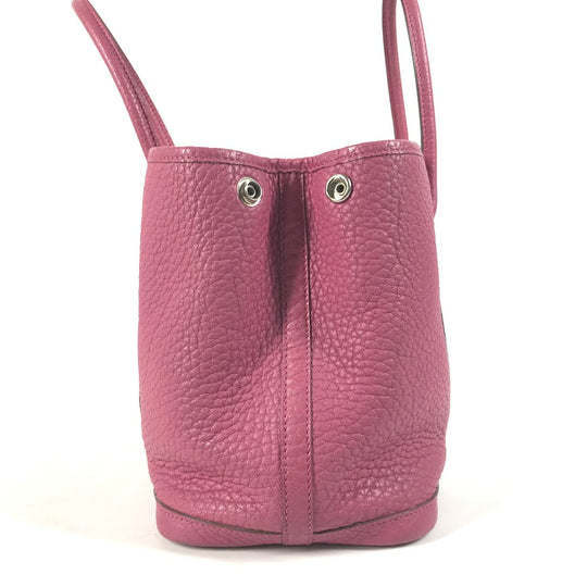 HERMES Tote Bag Negonda Purple type Bag Garden party TPM