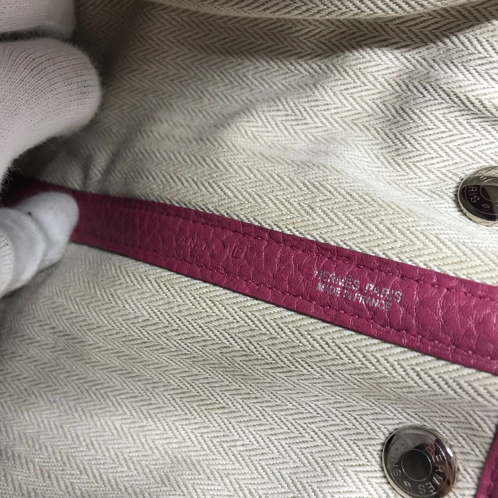 HERMES Tote Bag Negonda Purple type Bag Garden party TPM