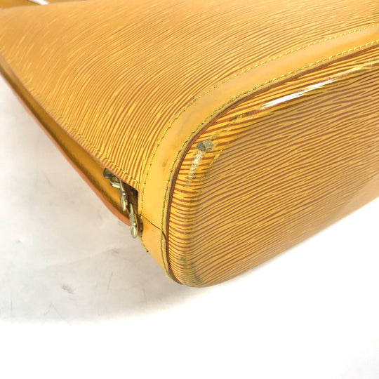 LOUIS VUITTON Shoulder Bag M52289 Epi Leather yellow Epi Ryu Sac Women Used Authentic