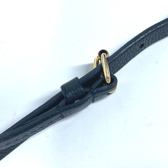 LOUIS VUITTON Backpack M80596 Monogram Ann Platt Leather black Monogram Ann Platt Tiny Backpack Women Used Authentic