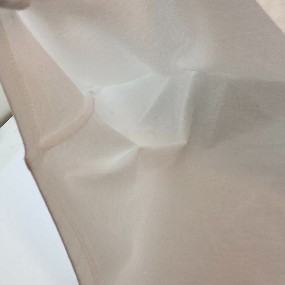 HERMES one piece cotton white apparel De Re Boucle Women 42 Used Authentic