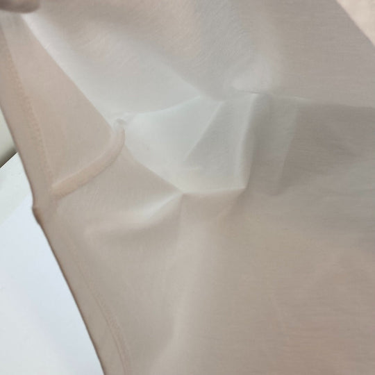 HERMES one piece cotton white apparel De Re Boucle Women 42 Used Authentic