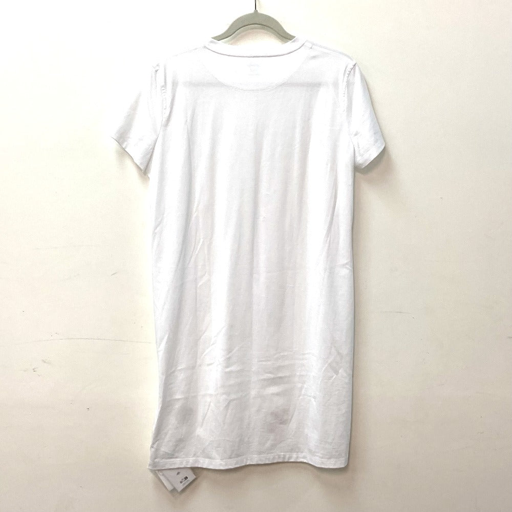 HERMES one piece cotton white apparel De Re Boucle Women 42 Used Authentic