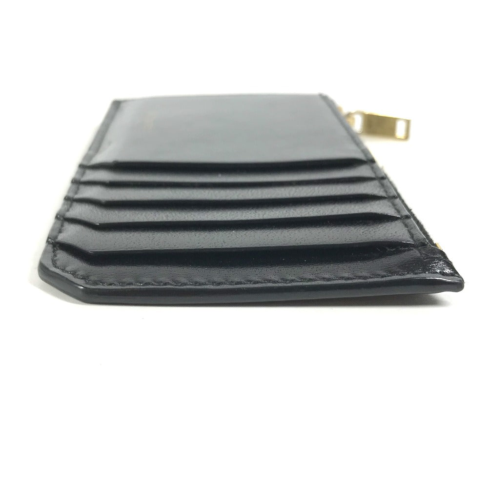 SAINT LAURENT PARIS Coin case 631992 leather black Wallet Compact Wallet Fragment case mens Used Authentic