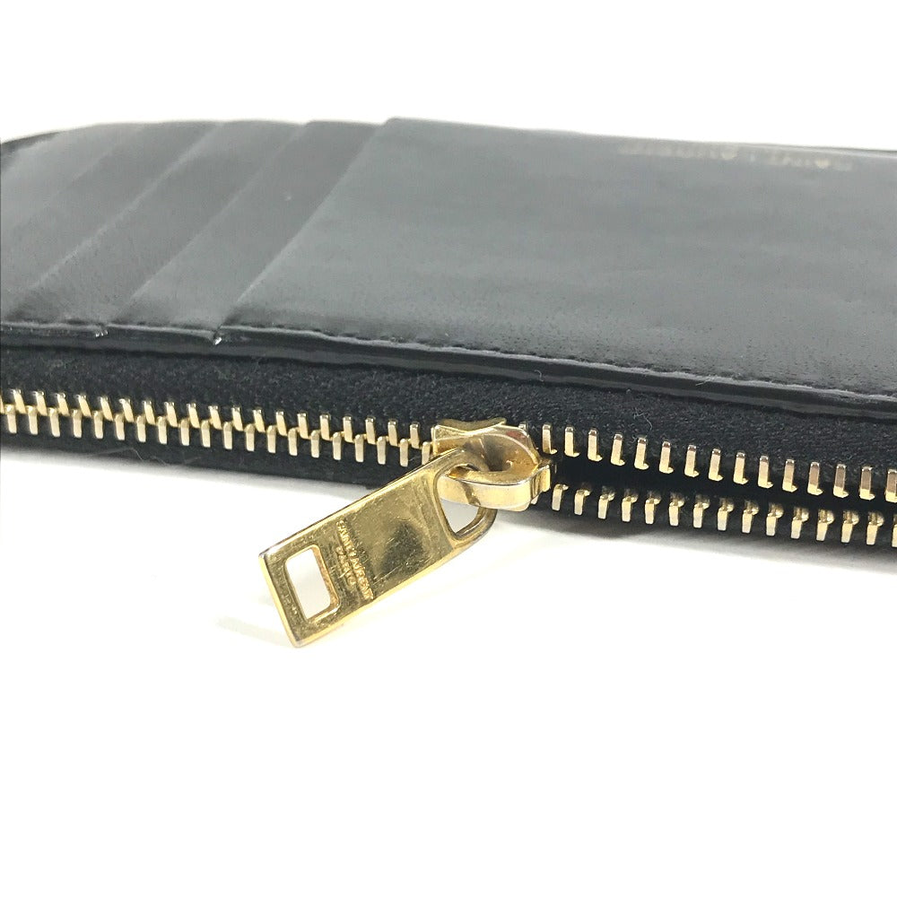 SAINT LAURENT PARIS Coin case 631992 leather black Wallet Compact Wallet Fragment case mens Used Authentic