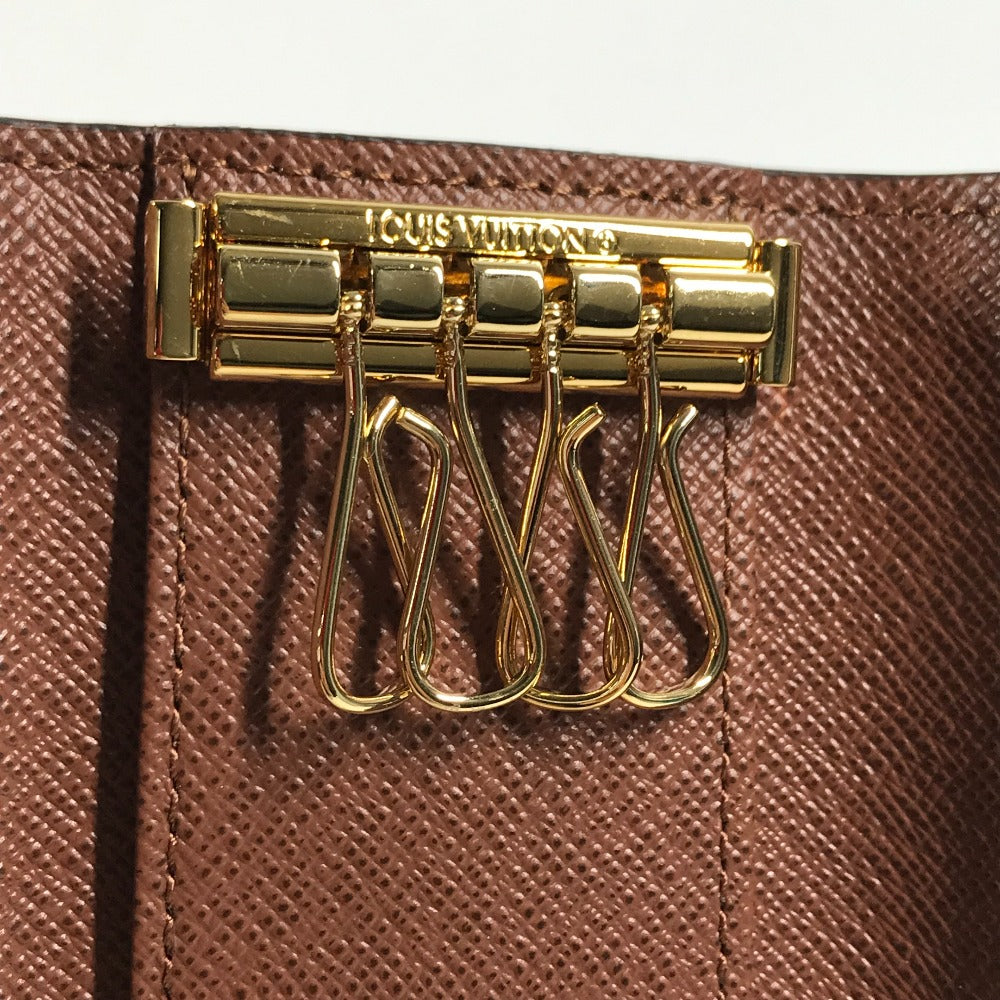 LOUIS VUITTON Key case Key holder  M69517 Monogram canvas Brown Monogram Multicles 4 Women Used Authentic