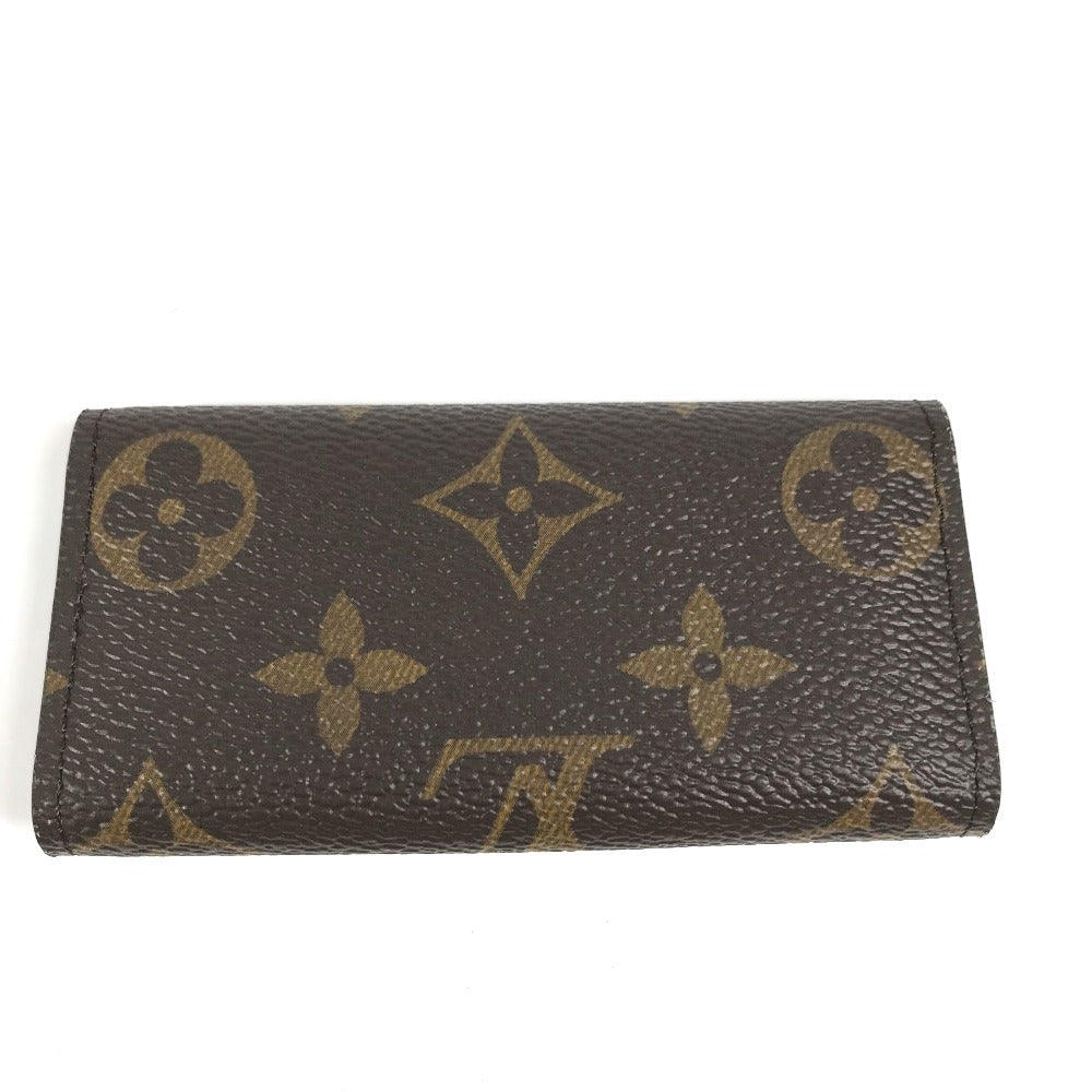 LOUIS VUITTON Key case Key holder  M69517 Monogram canvas Brown Monogram Multicles 4 Women Used Authentic