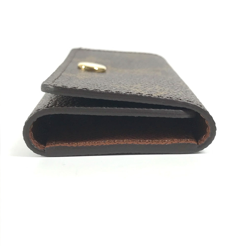 LOUIS VUITTON Key case Key holder  M69517 Monogram canvas Brown Monogram Multicles 4 Women Used Authentic