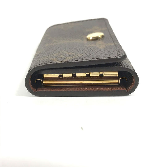 LOUIS VUITTON Key case Key holder  M69517 Monogram canvas Brown Monogram Multicles 4 Women Used Authentic