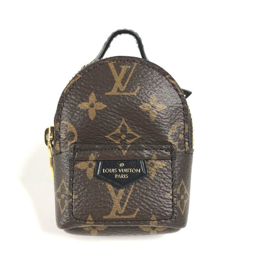 LOUIS VUITTON bracelet M6563A Canvas leather Brown Monogram Bracelet Monogram Bracelet Party Palm Springs Women Used Authentic