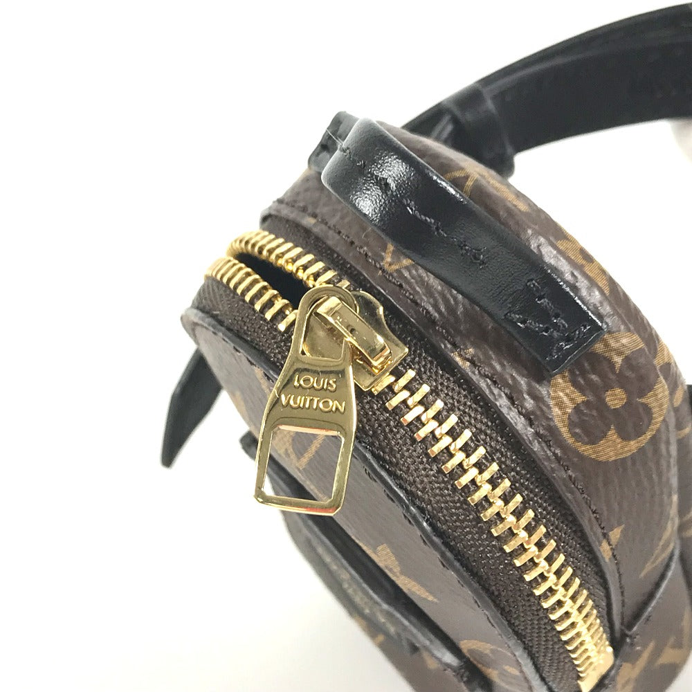 LOUIS VUITTON bracelet M6563A Canvas leather Brown Monogram Bracelet Monogram Bracelet Party Palm Springs Women Used Authentic