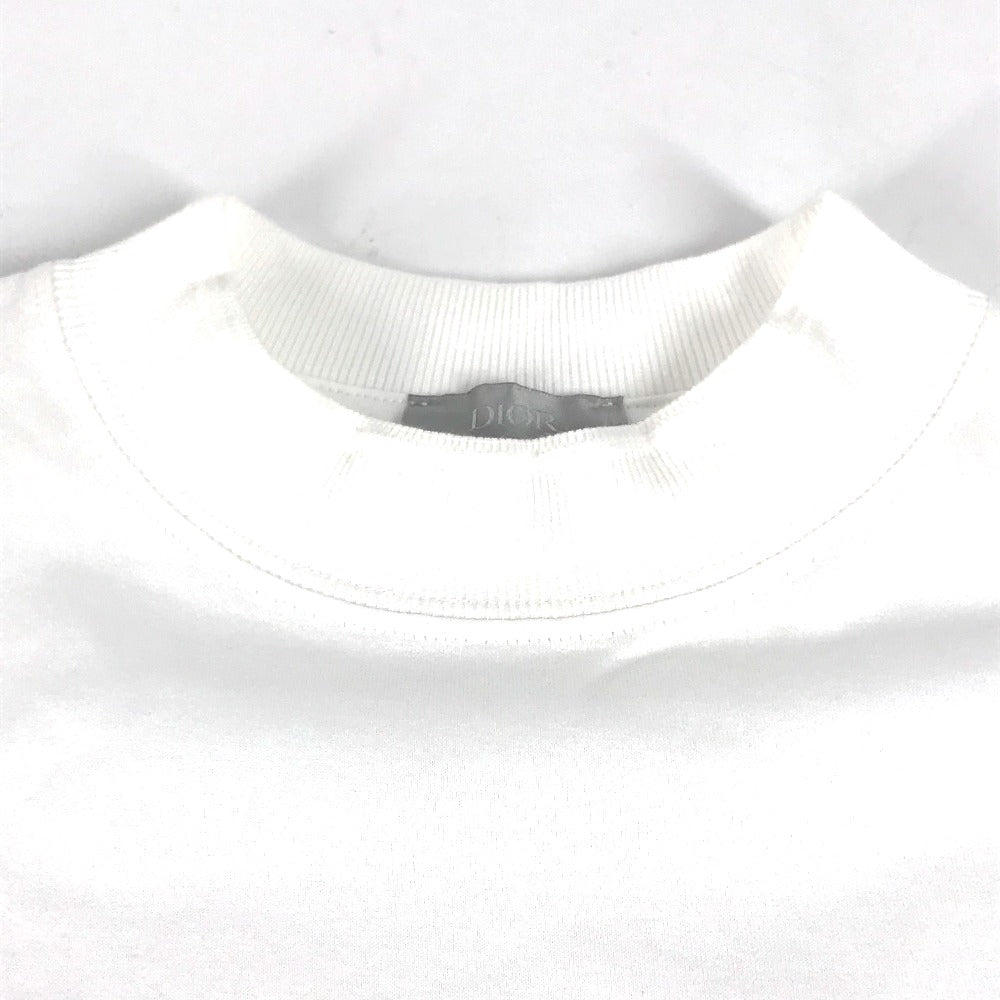 Dior Short sleeve T-shirt 193J635A0677 cotton white KENNY SCHARF collaboration Kenny Scharf logo mens XXS Used Authentic