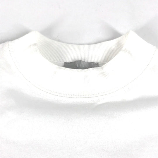 Dior Short sleeve T-shirt 193J635A0677 cotton white KENNY SCHARF collaboration Kenny Scharf logo mens XXS Used Authentic