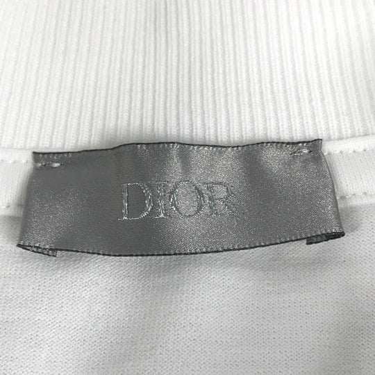Dior Short sleeve T-shirt 193J635A0677 cotton white KENNY SCHARF collaboration Kenny Scharf logo mens XXS Used Authentic