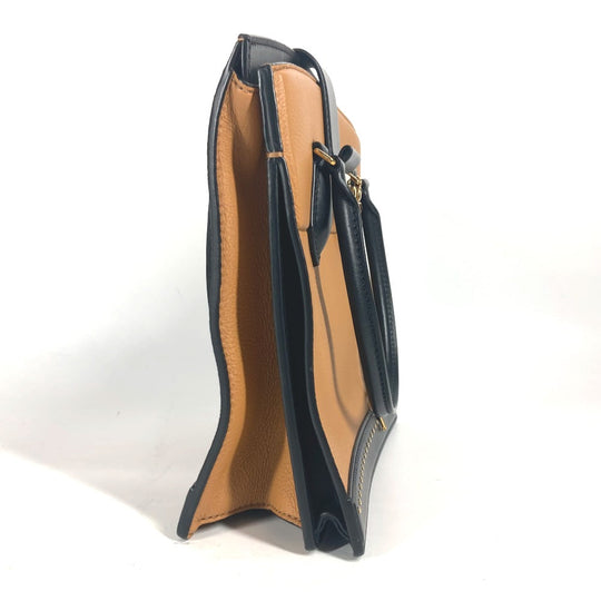 LOUIS VUITTON Handbag M51654 leather beige Studs Bicolor Coeur Marly PM Women Used Authentic