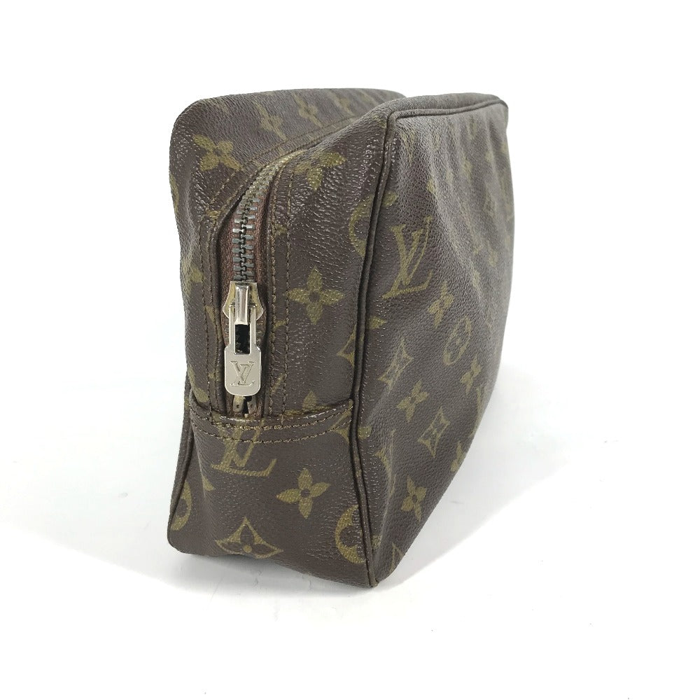 LOUIS VUITTON Cosmetics Pouch M47522 Monogram canvas Brown Monogram Truth Cracking Ty 28 Women Used Authentic