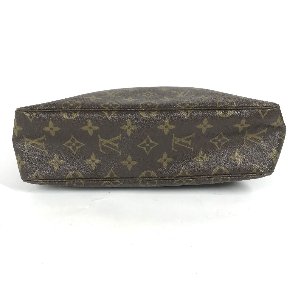 LOUIS VUITTON Cosmetics Pouch M47522 Monogram canvas Brown Monogram Truth Cracking Ty 28 Women Used Authentic