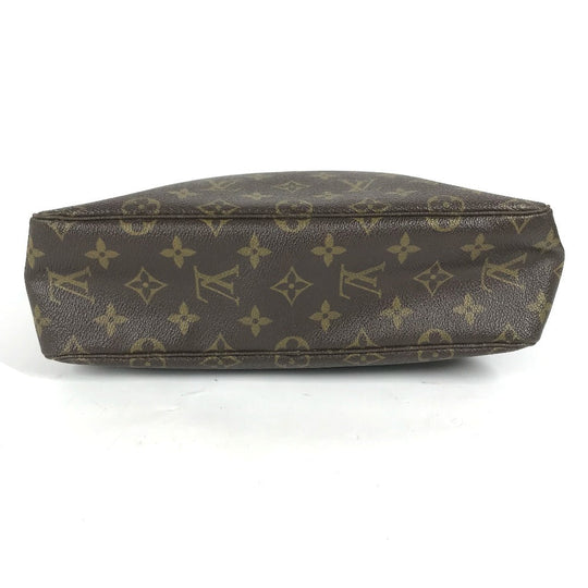LOUIS VUITTON Cosmetics Pouch M47522 Monogram canvas Brown Monogram Truth Cracking Ty 28 Women Used Authentic