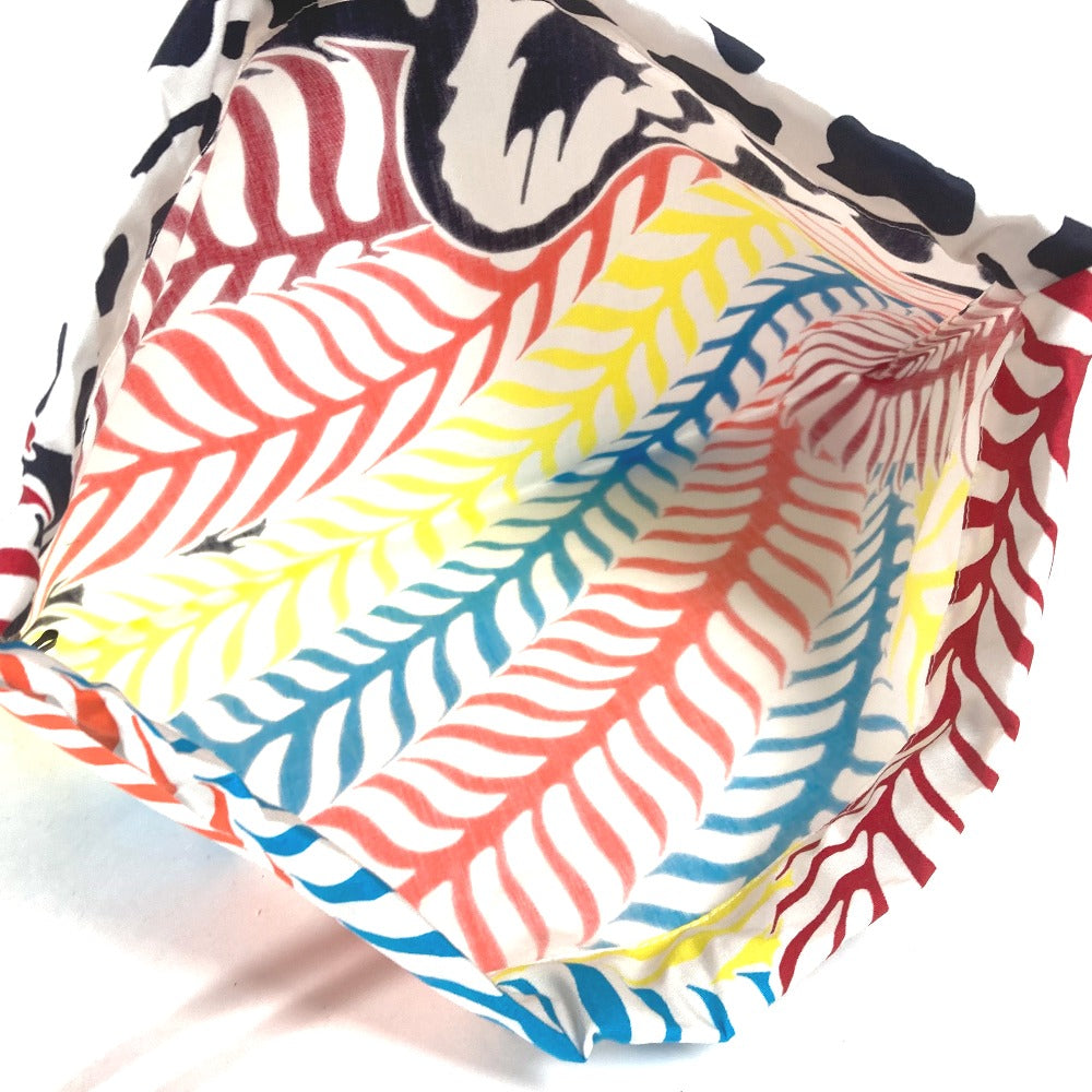 HERMES Pouch silk multicolor purse Bulk Pouch Women Used Authentic