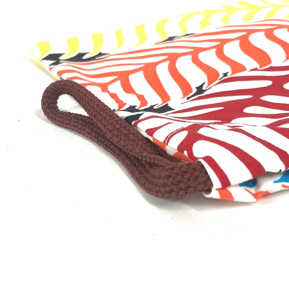 HERMES Pouch silk multicolor purse Bulk Pouch Women Used Authentic