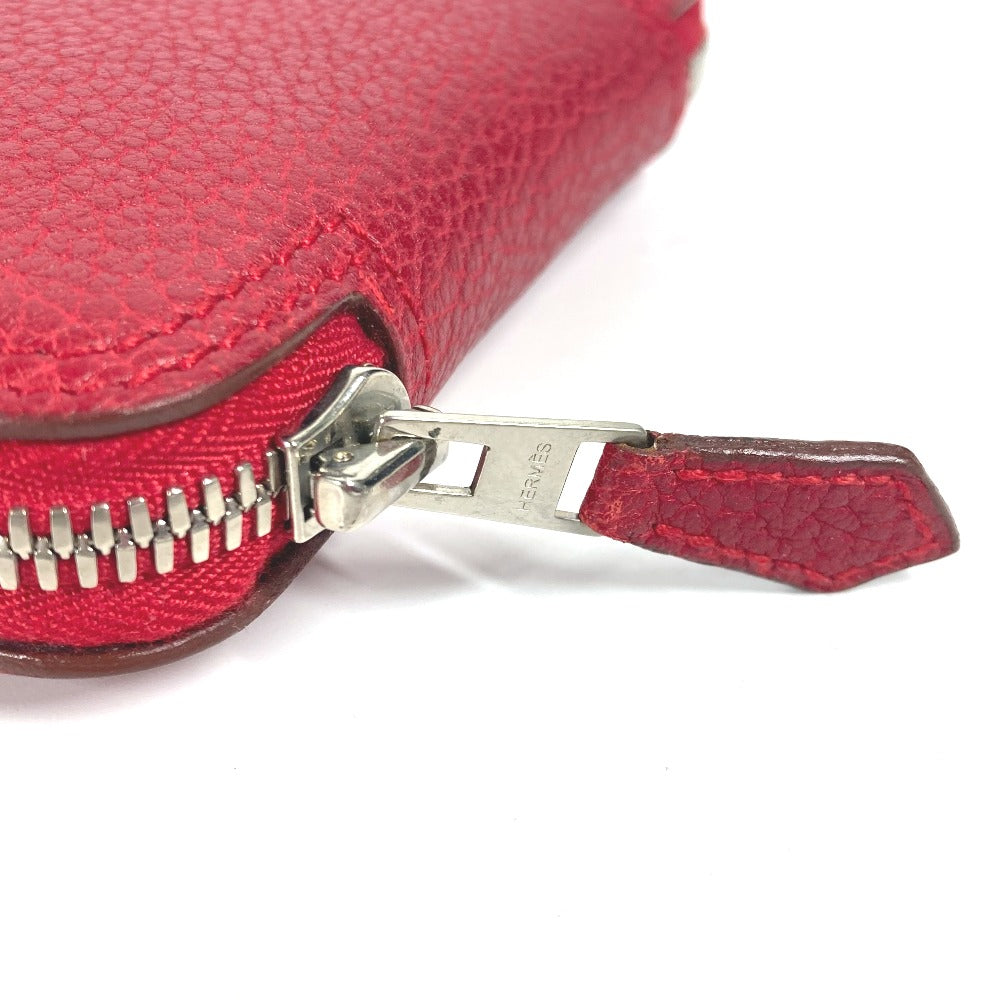 HERMES Handbag Buffel skipper Red Bags Eco Bags Folding Silky pop Women Secondhand Authentic