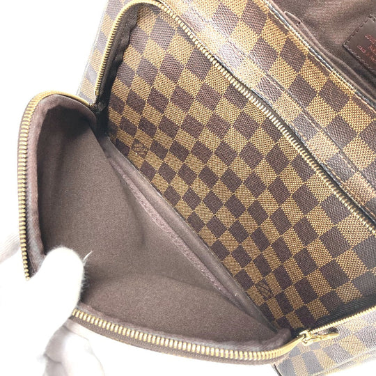 LOUIS VUITTON Shoulder Bag N51125 Damier canvas Brown Damier Messenger Melwil Women Used Authentic