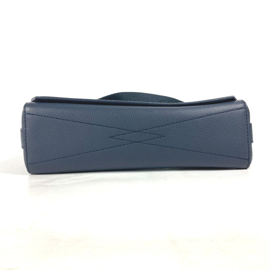 LOUIS VUITTON Shoulder Bag M21363 Cowhide leather Navy LV Aerogram takeoff messenger mens Used Authentic