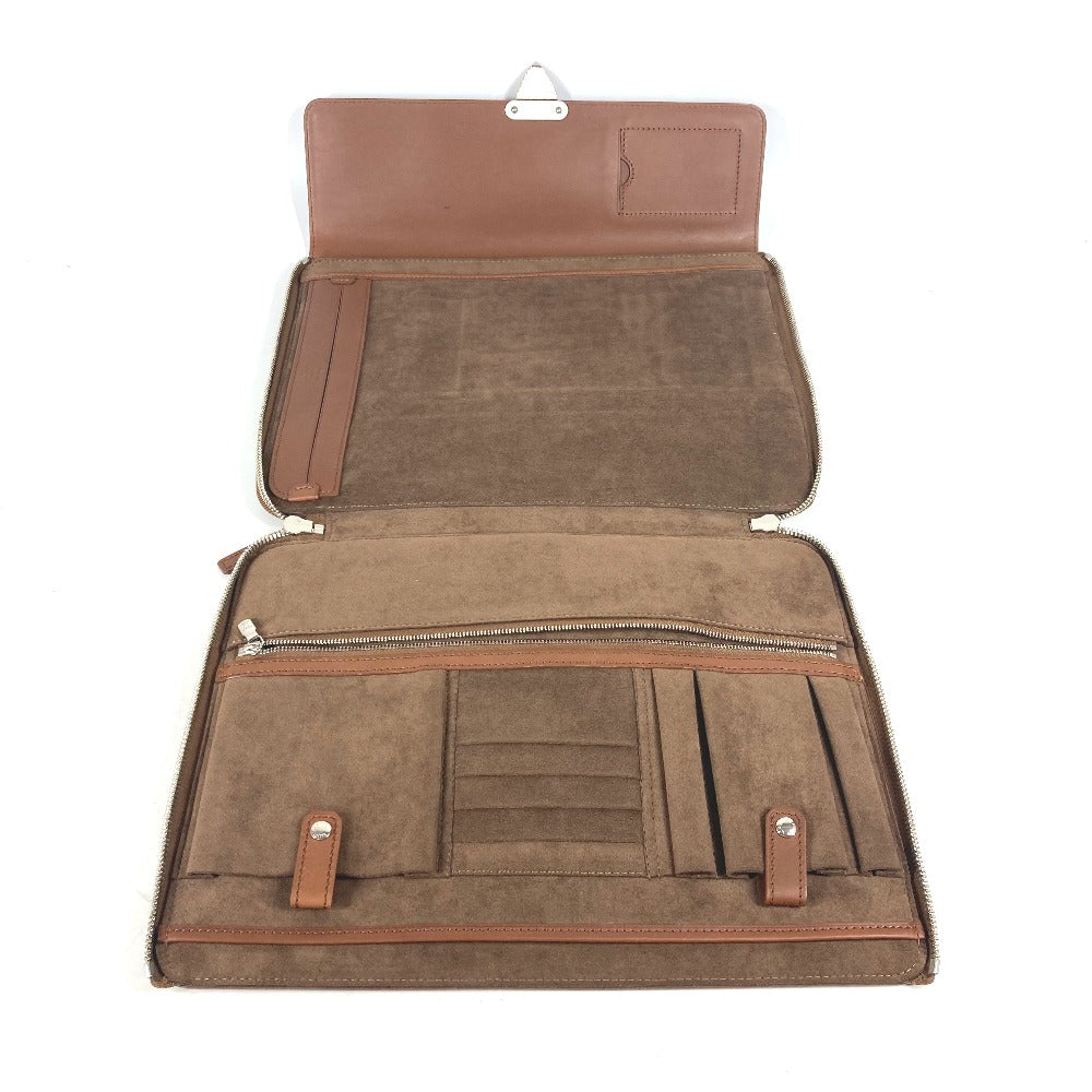 LOUIS VUITTON Clutch bag M56278 Nomad leather Brown Nomad Honore mens Used Authentic