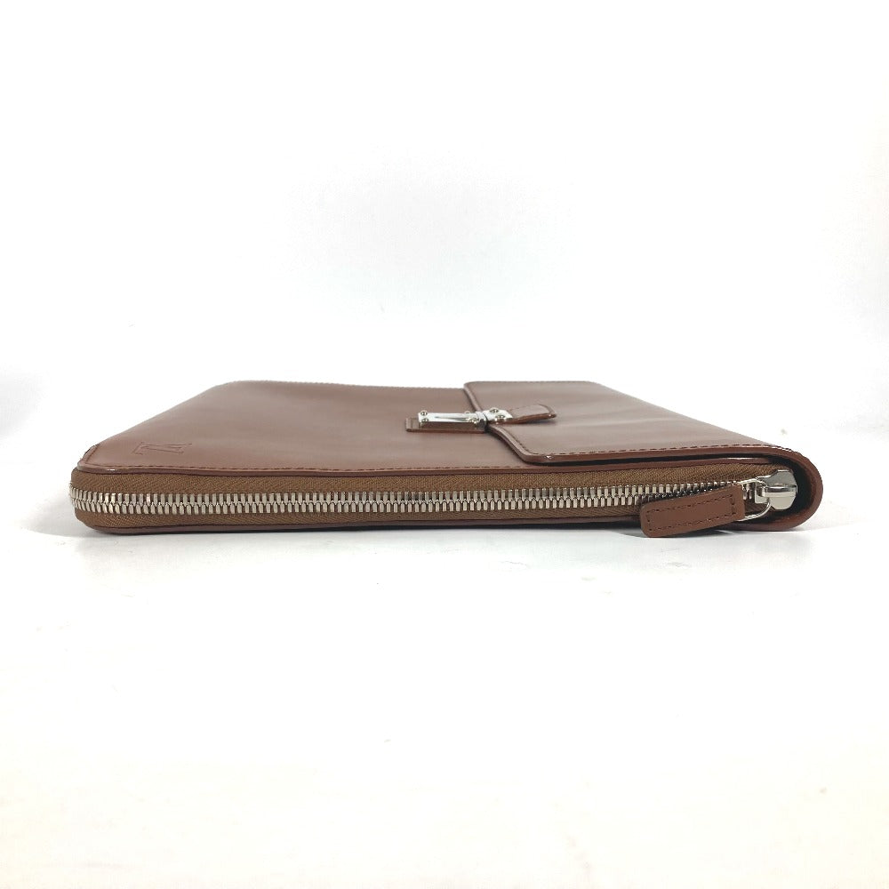 LOUIS VUITTON Clutch bag M56278 Nomad leather Brown Nomad Honore mens Used Authentic