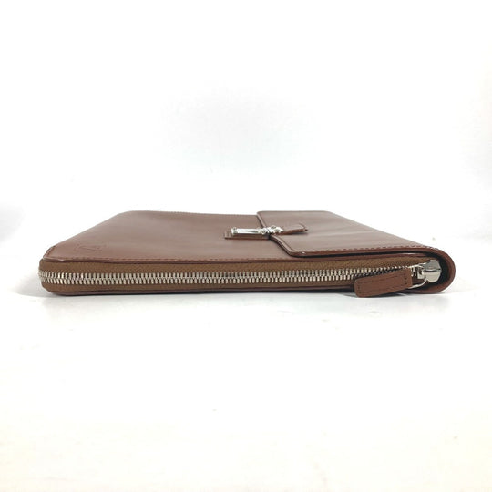 LOUIS VUITTON Clutch bag M56278 Nomad leather Brown Nomad Honore mens Used Authentic
