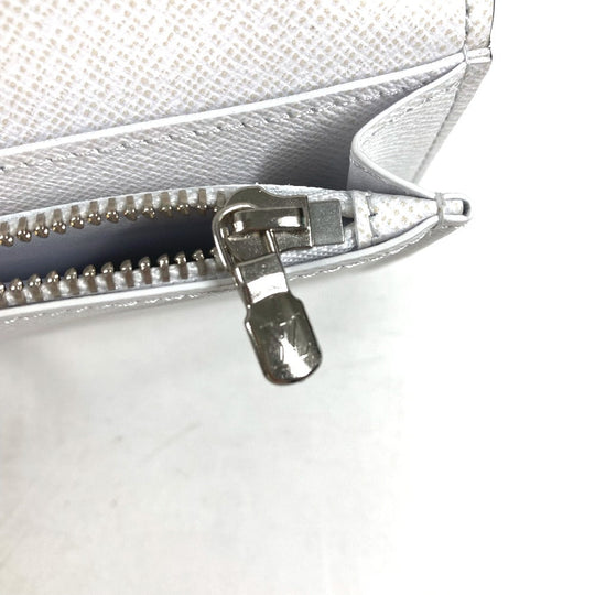 LOUIS VUITTON Long Wallet Purse M30298 Taiga Leather, Monogram Canvas white Taigalama Portefeuille Braza mens Used Authentic