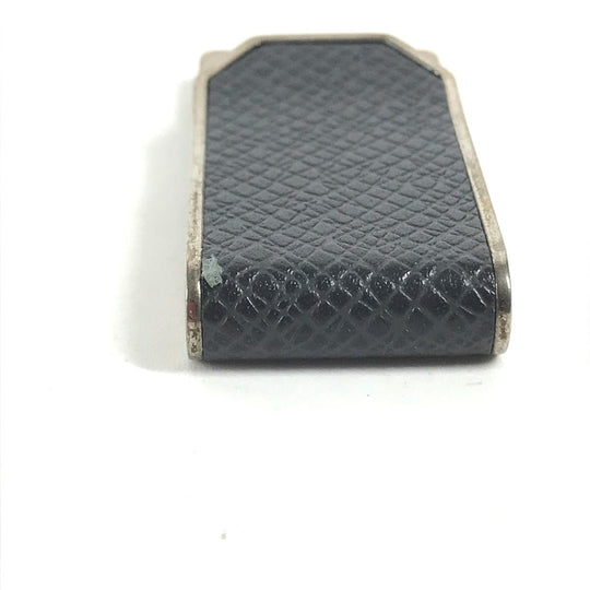 LOUIS VUITTON Money clip M00271 Taiga Leather, Metal black Taiga Pance Abbie Neo LV Club mens Used Authentic